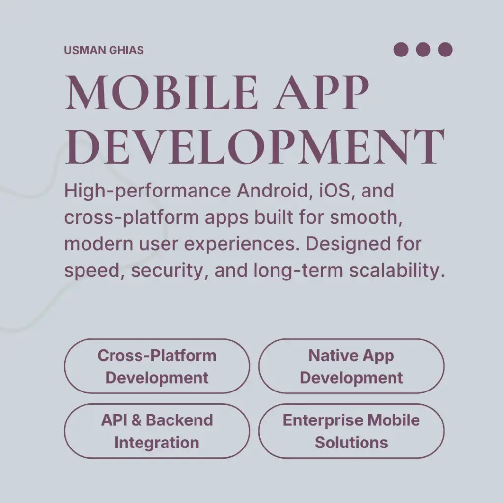 Mobile App Development