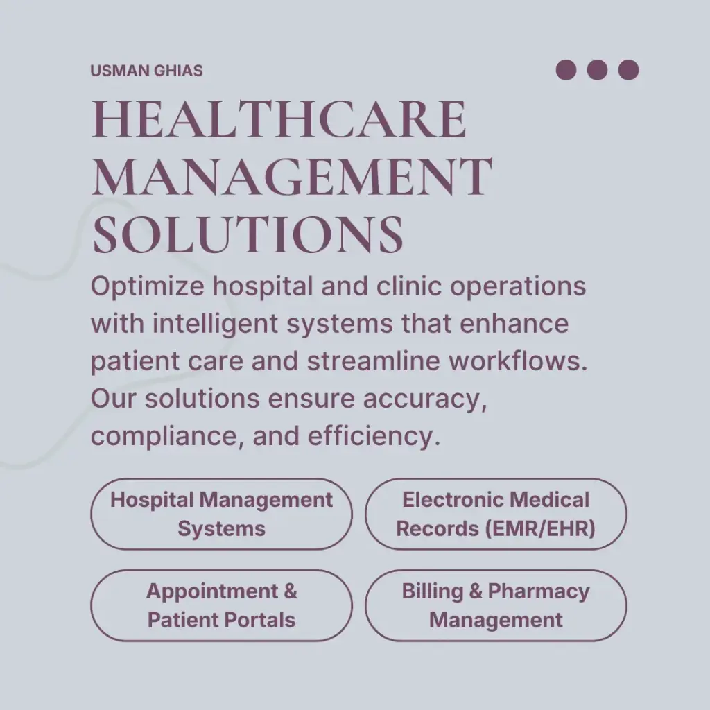 Healthcare Management Solutions