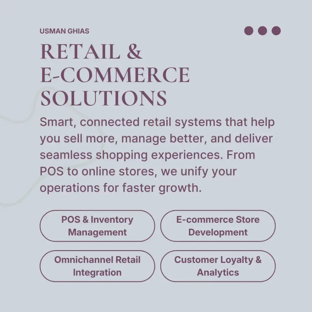 Retail & E-commerce Solutions