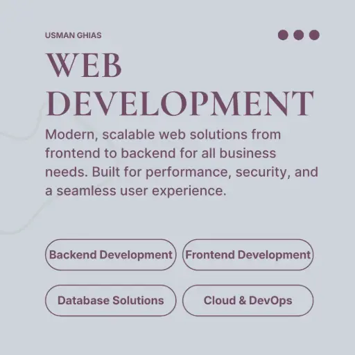 Web App Development