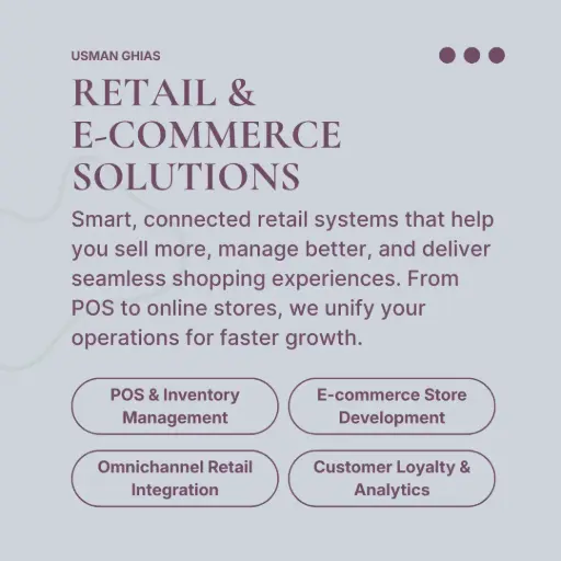 Retail & E-commerce Solutions